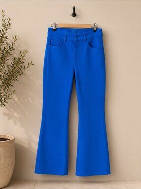 MOTHER “The Insider Flood” Electric Blue Jeans | Size 28